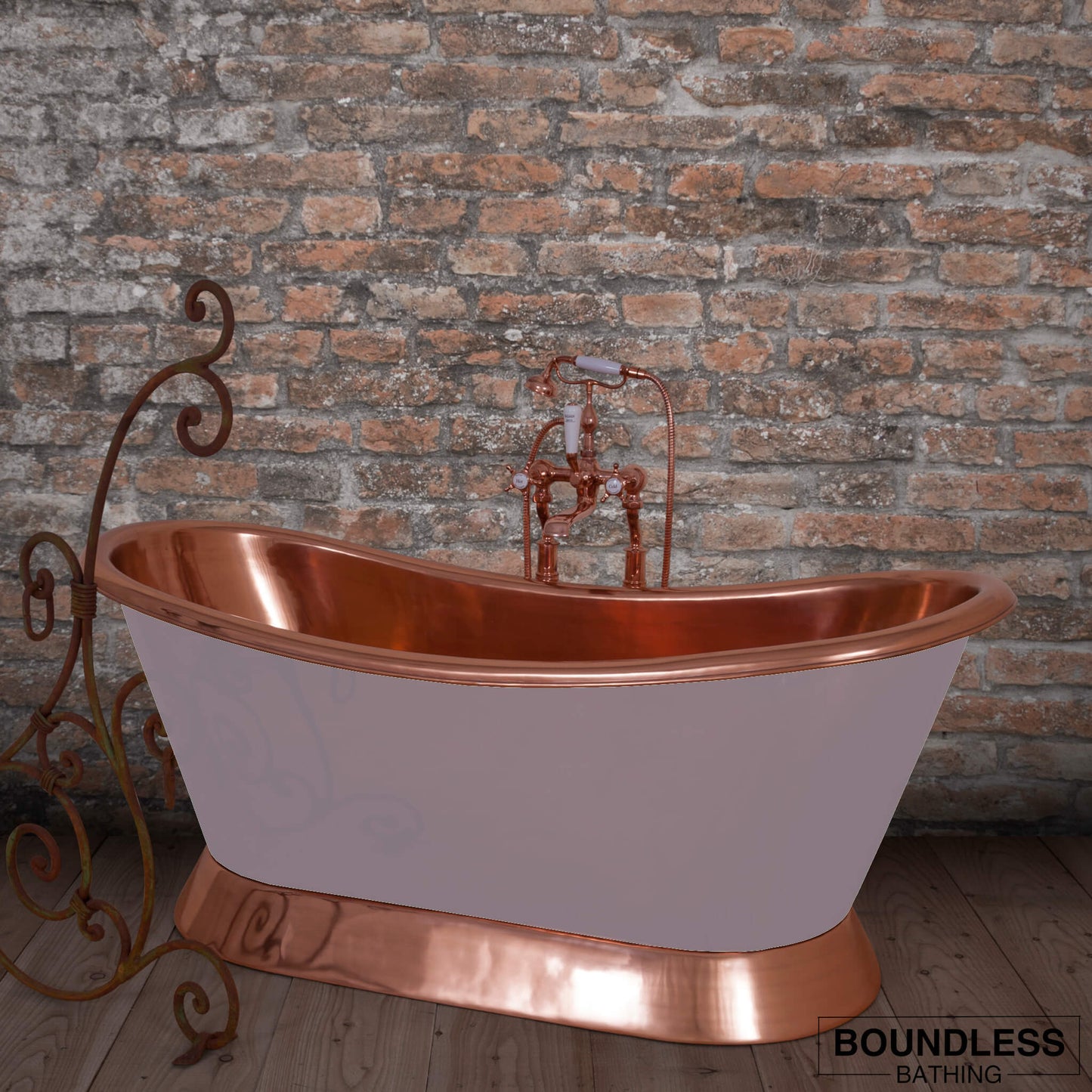 Copper Bateau - Painted