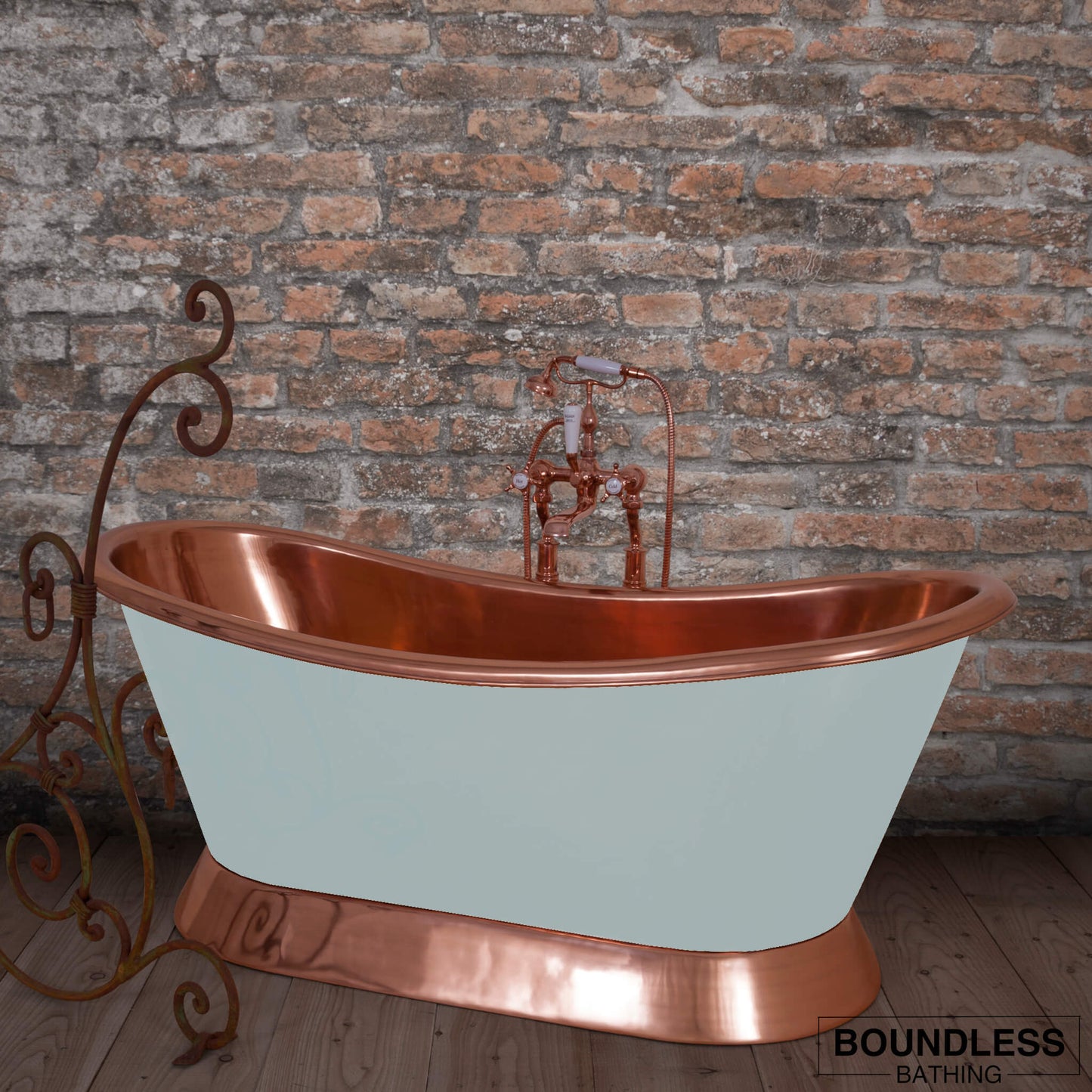 Copper Bateau - Painted