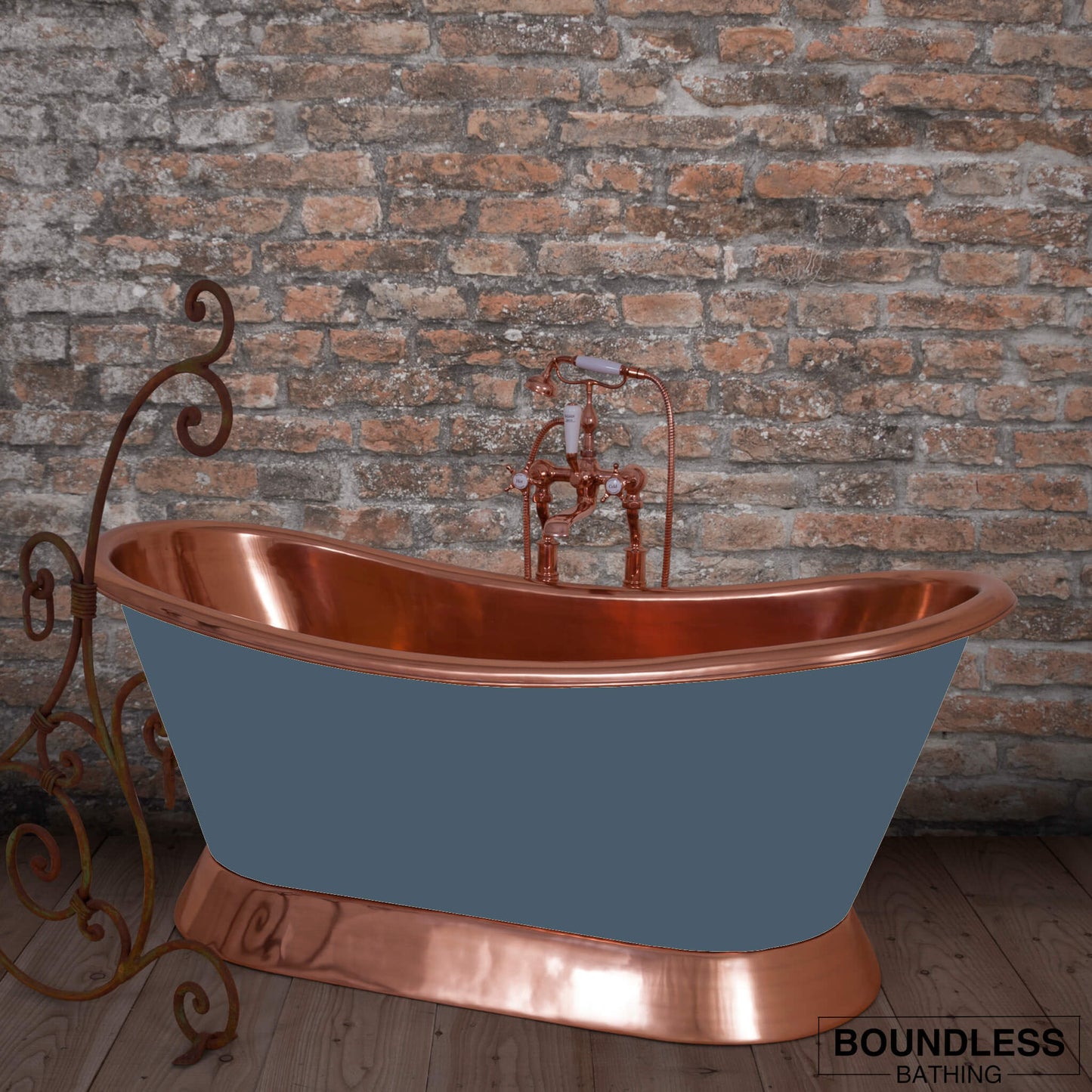 Copper Bateau - Painted