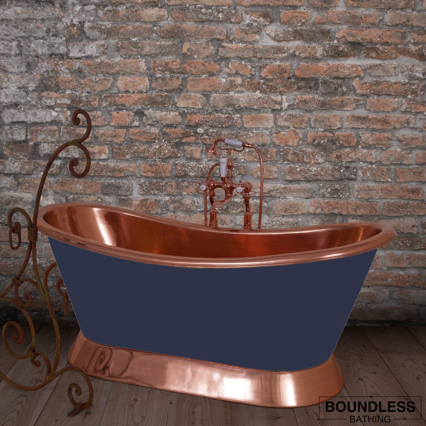 Copper Bateau - Painted