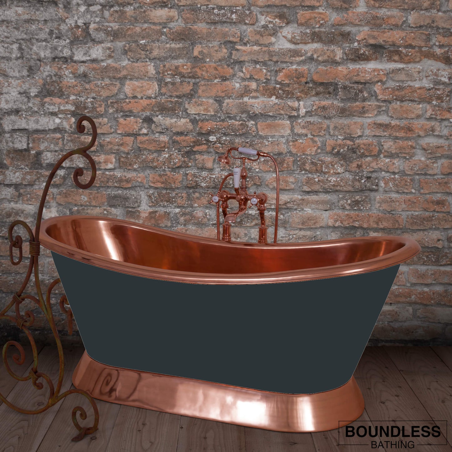 Copper Bateau - Painted