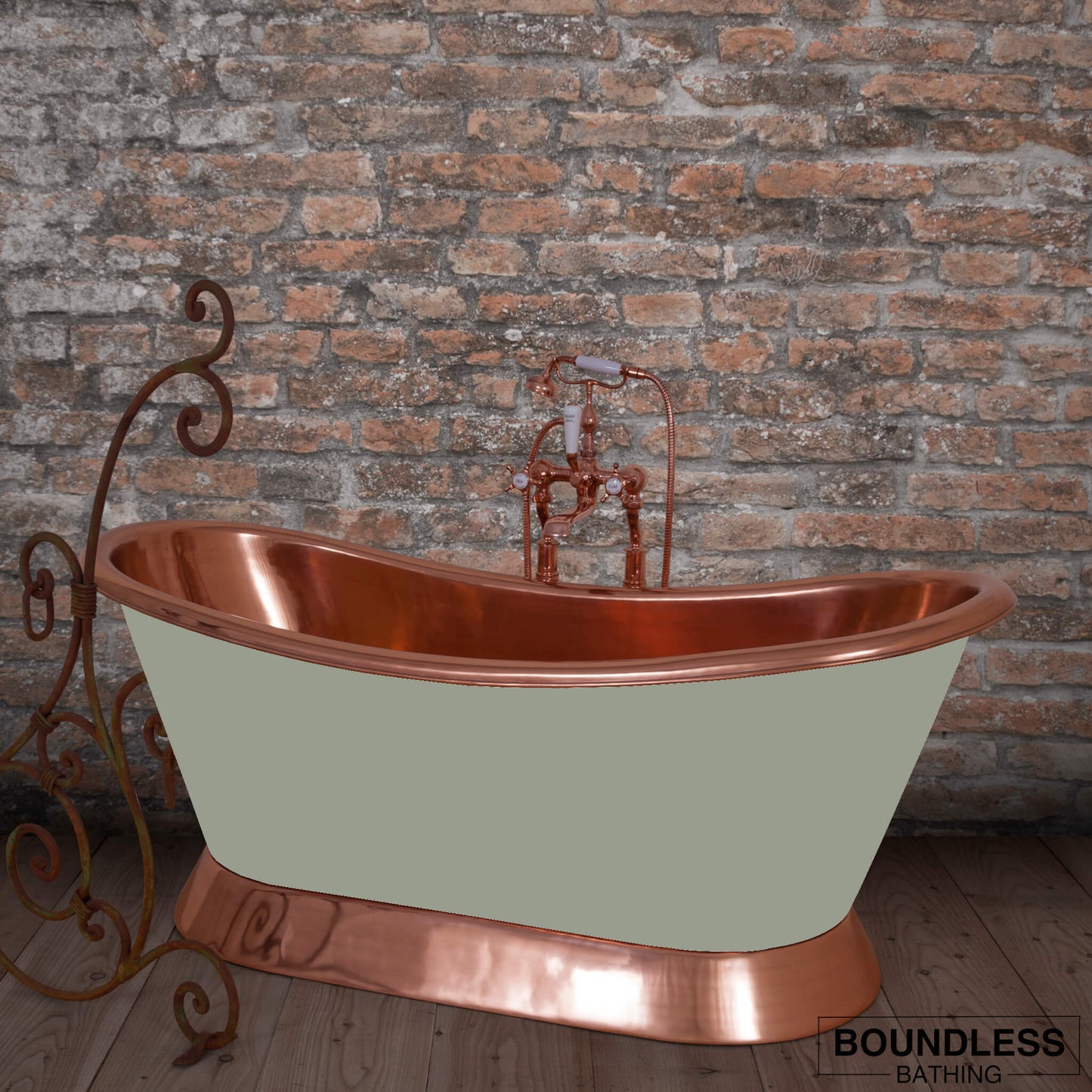 Copper Bateau - Painted