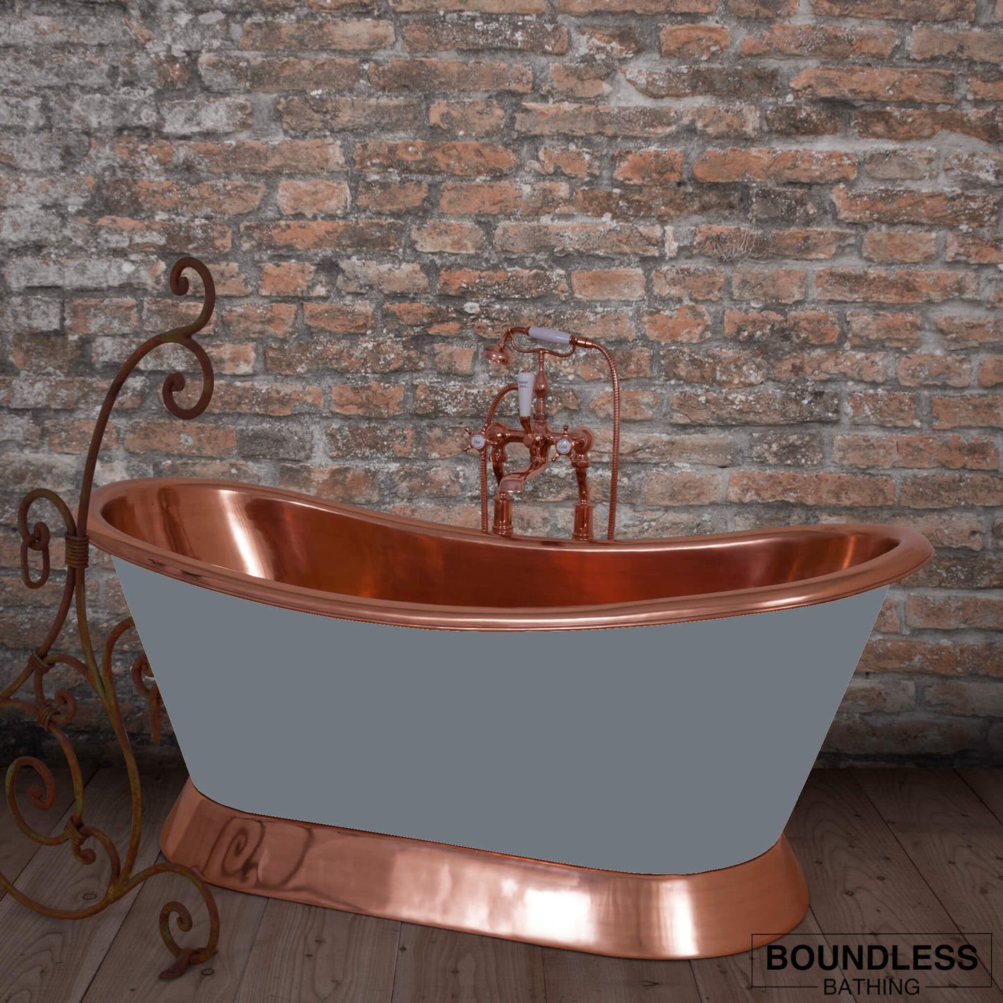 Copper Bateau - Painted