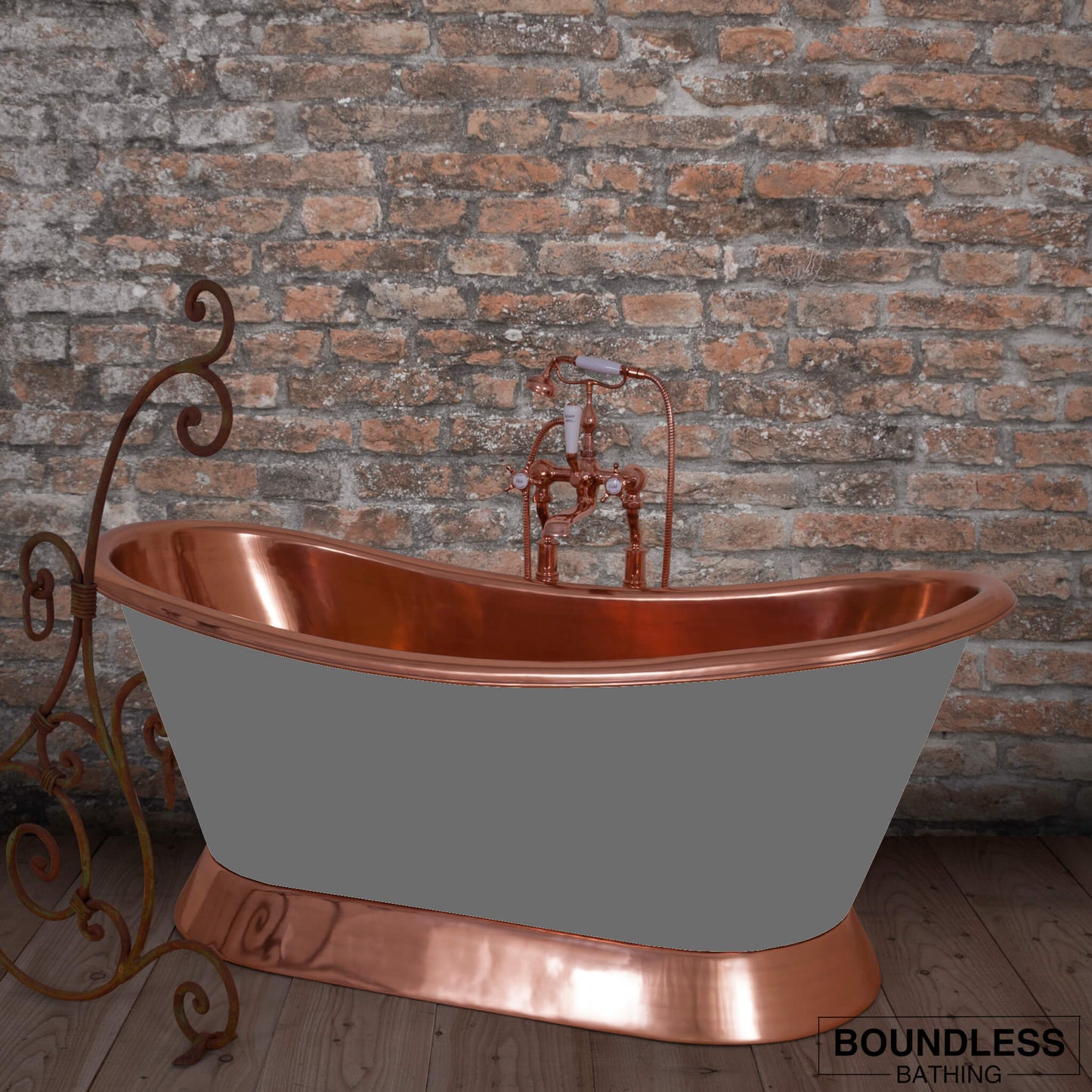Copper Bateau - Painted