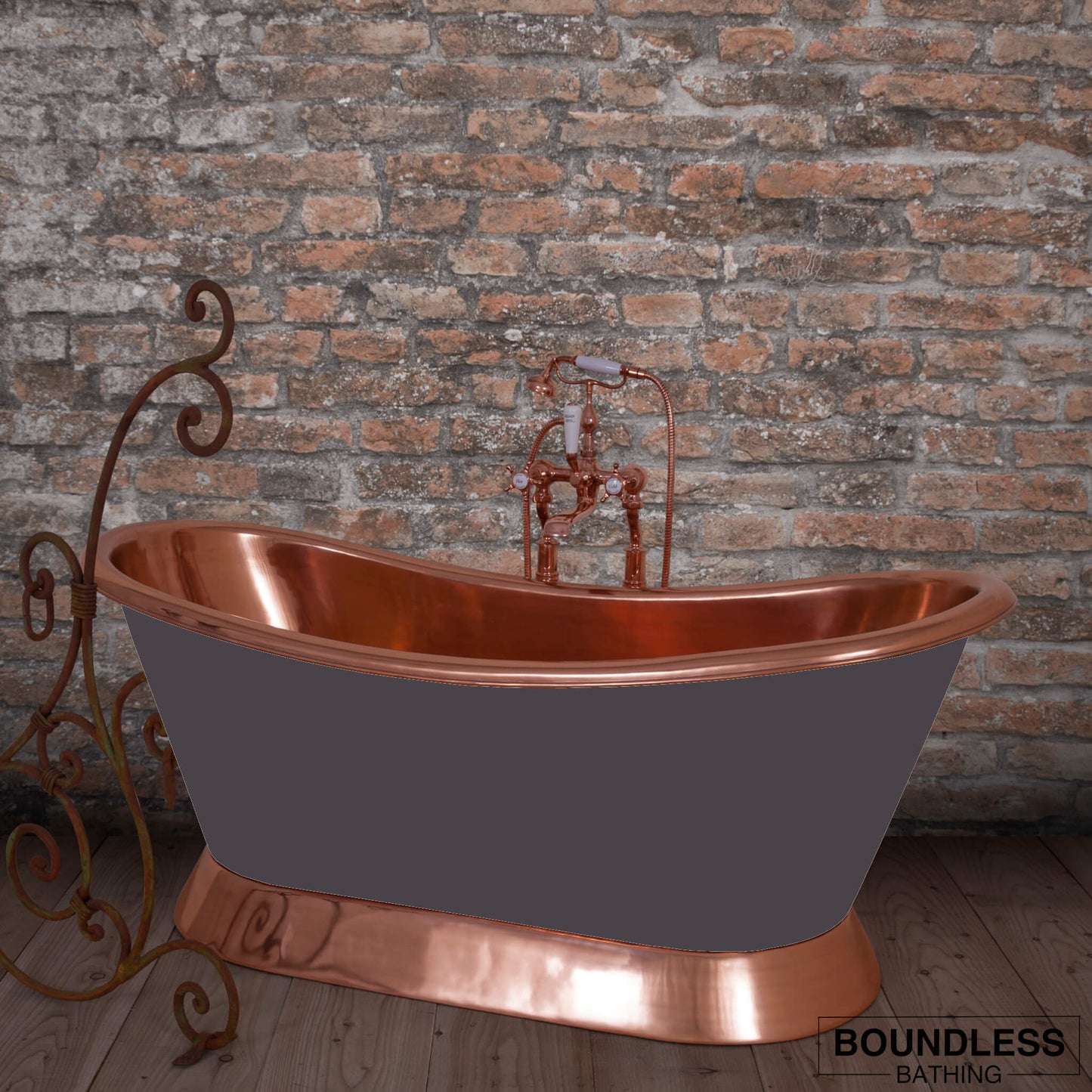 Copper Bateau - Painted
