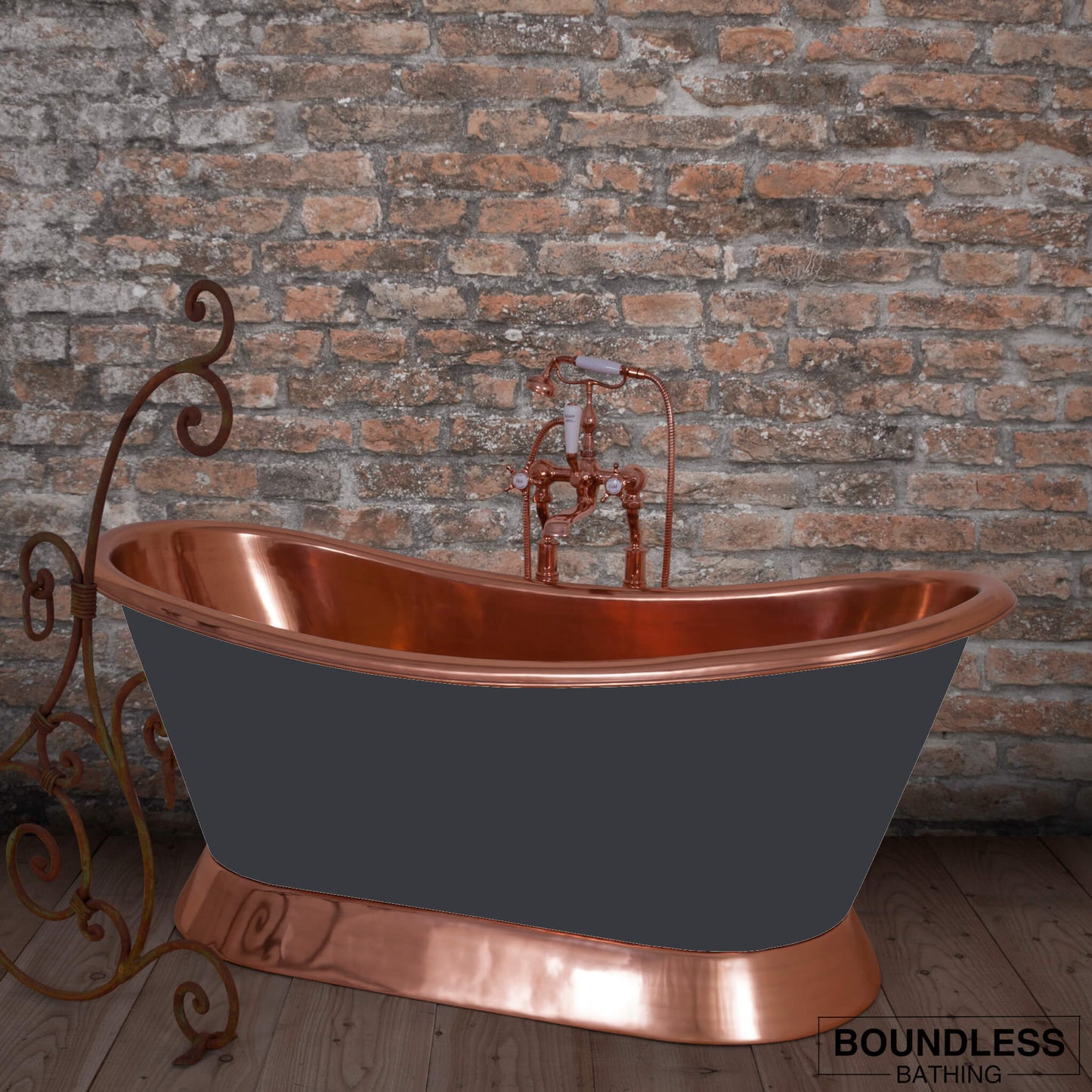 Copper Bateau - Painted
