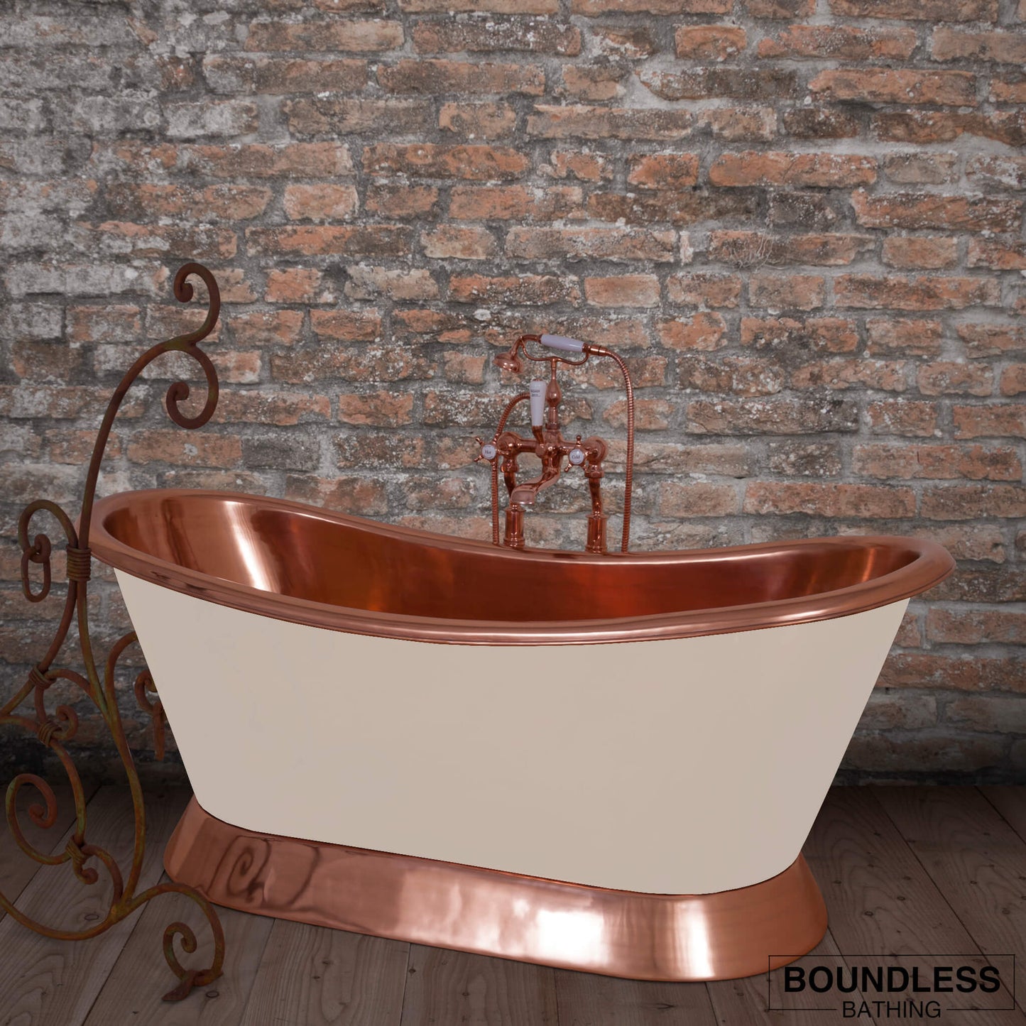 Copper Bateau - Painted