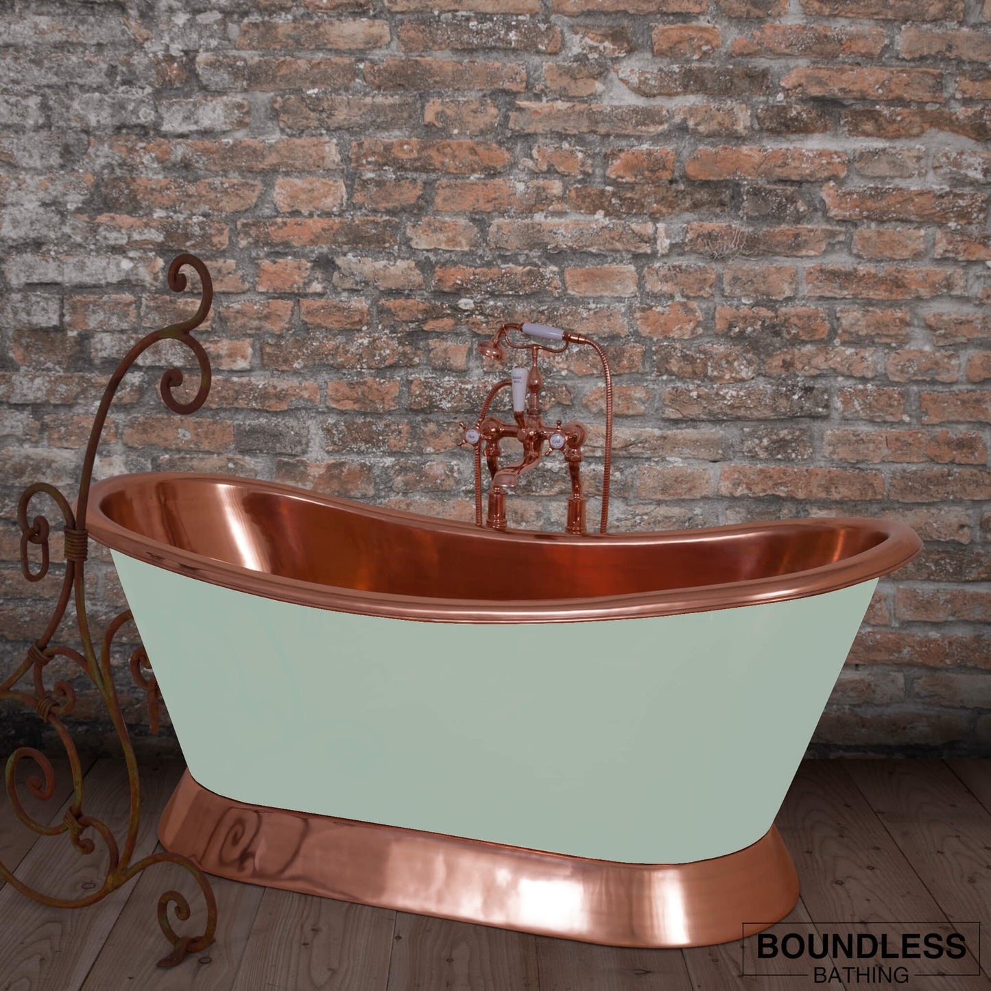Copper Bateau - Painted