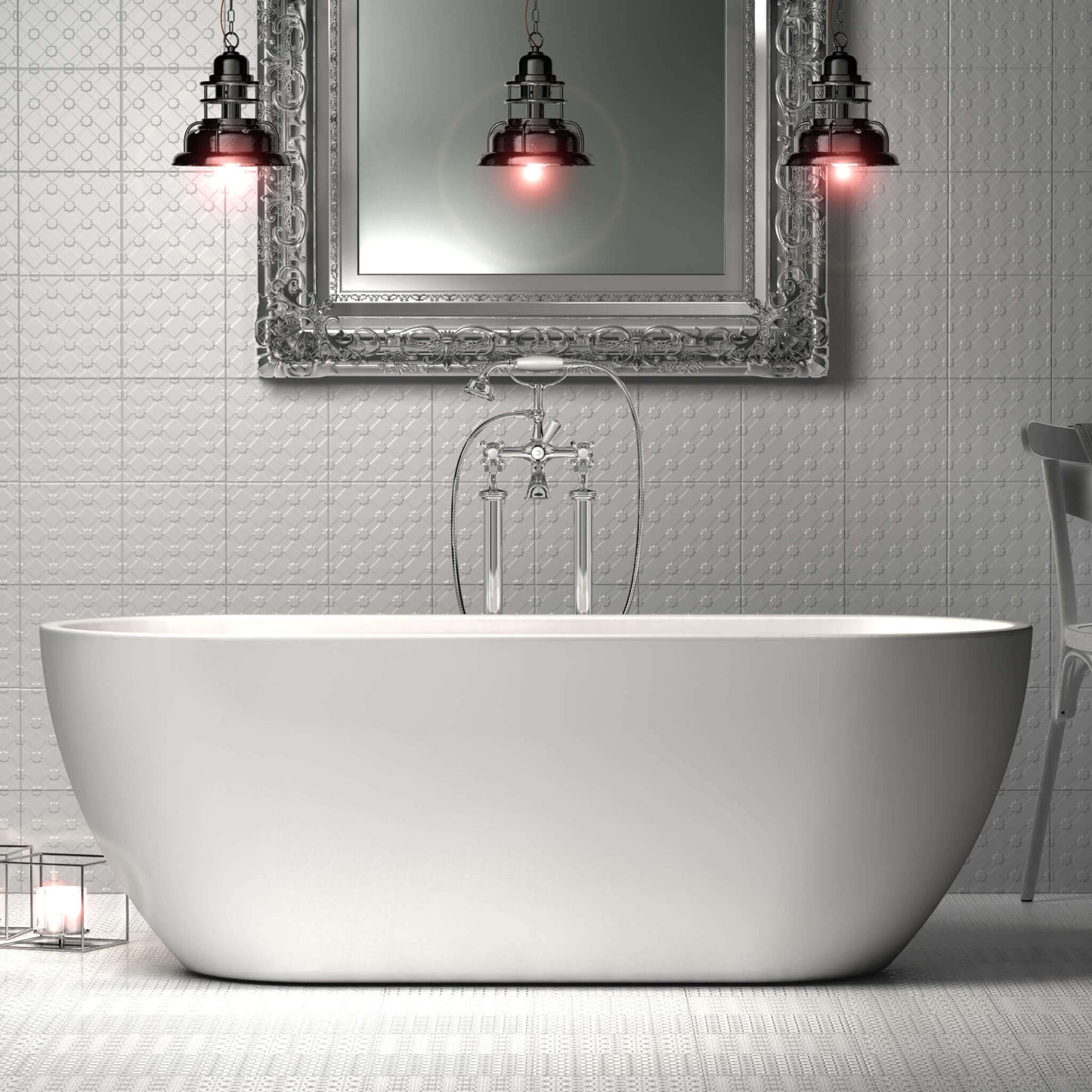Charlotte Edwards Bathtubs Belgravia - Gloss White