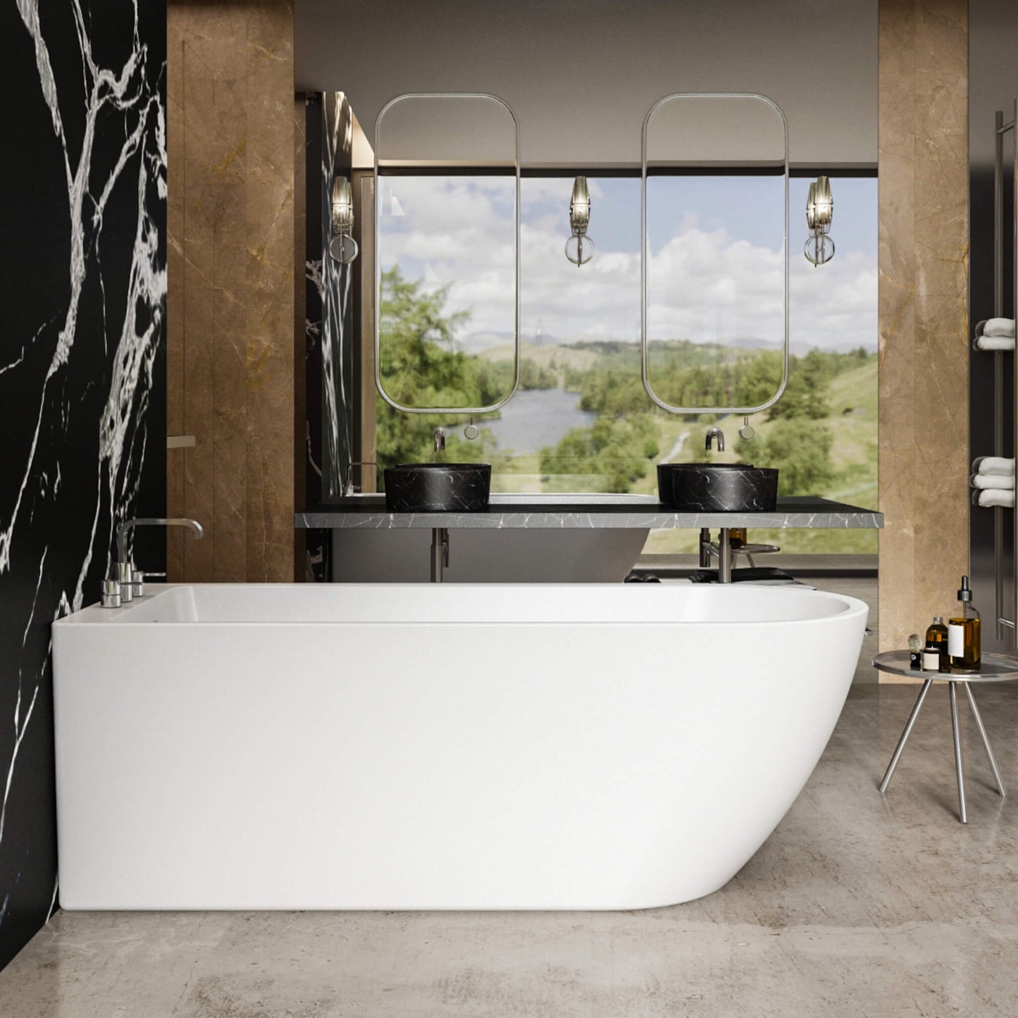 Charlotte Edwards Bathtubs Belgravia SE- Gloss White