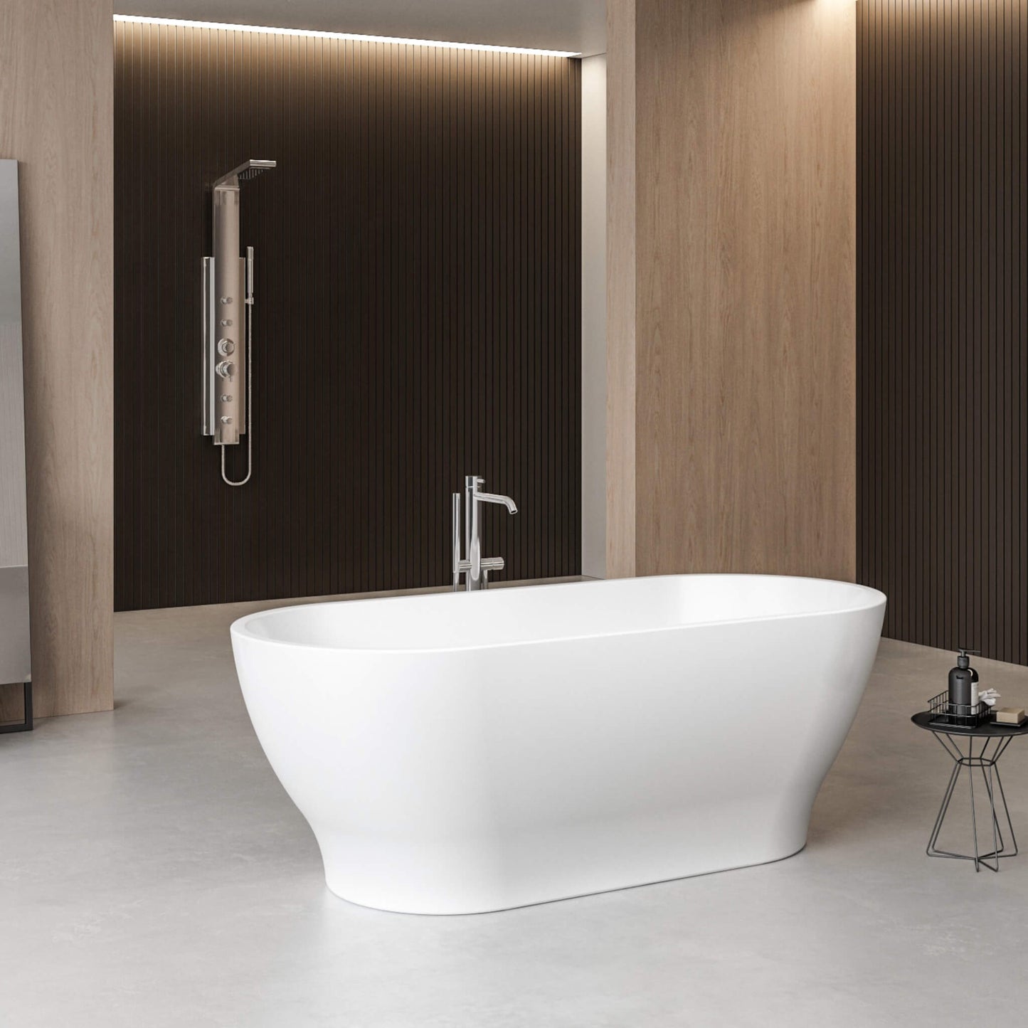 Charlotte Edwards Bathtubs Elara - Gloss White