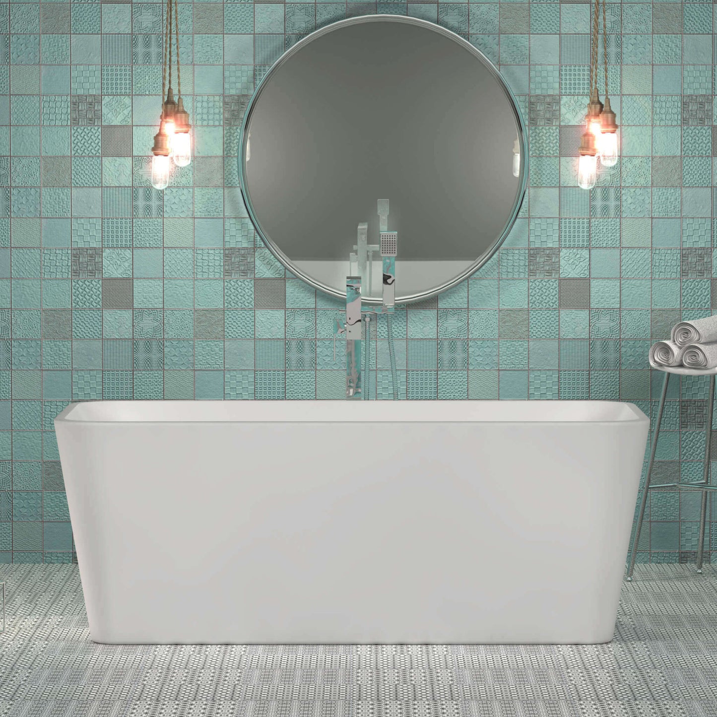 Charlotte Edwards Bathtubs Leda - Gloss White