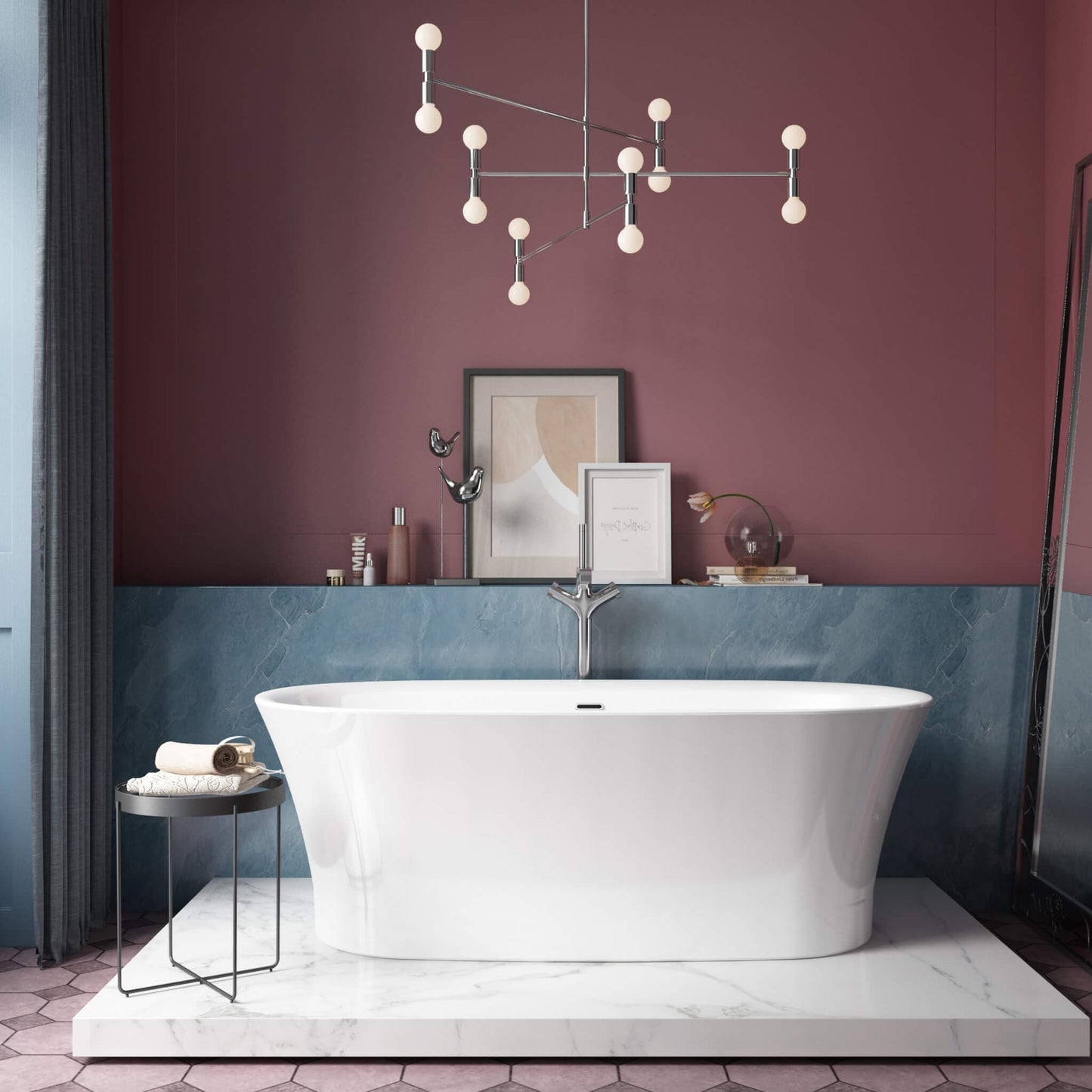 Charlotte Edwards Bathtubs Luna - Gloss White