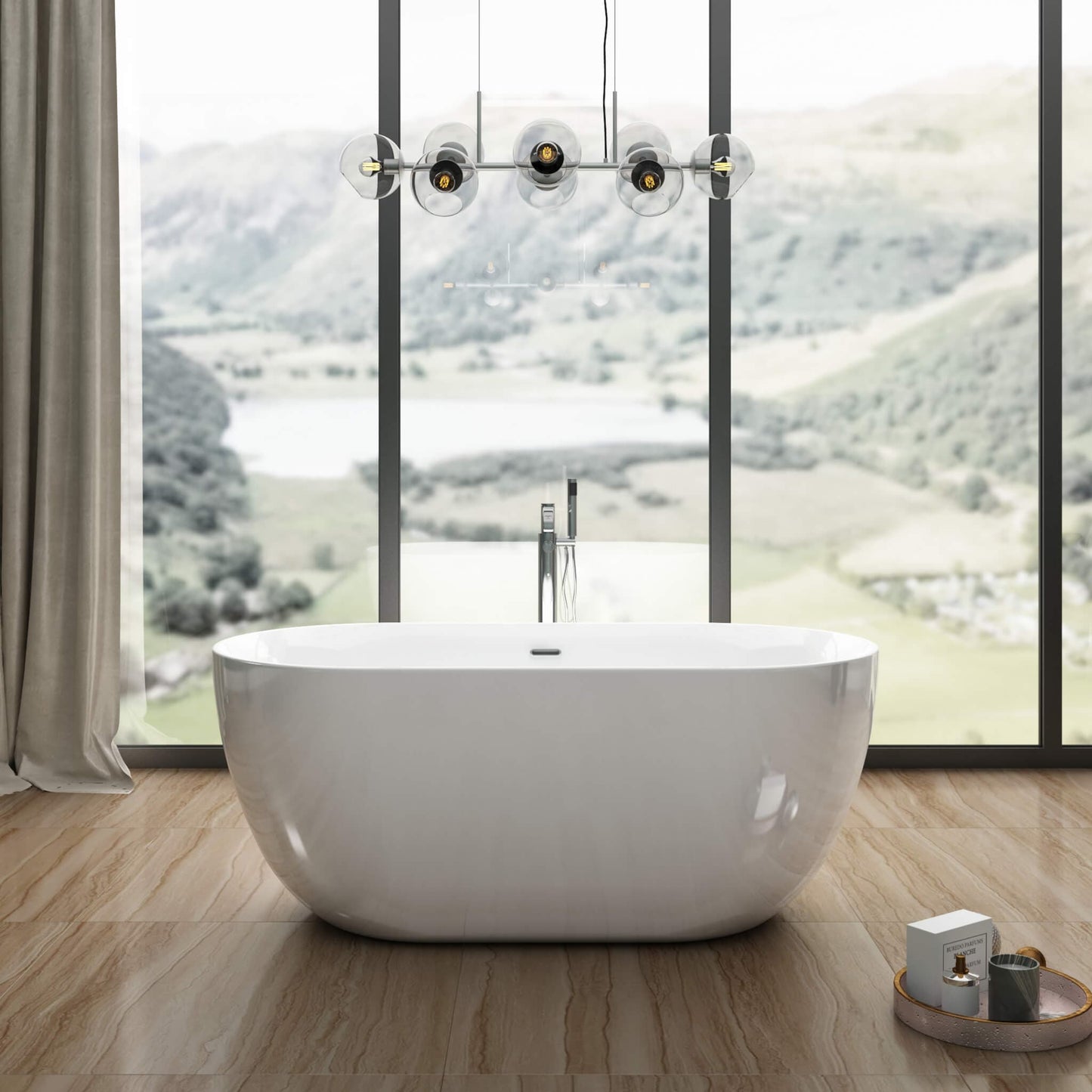 Charlotte Edwards Bathtubs Mayfair - Gloss White