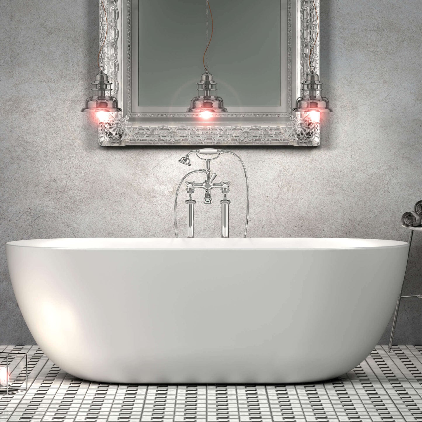 Charlotte Edwards Bathtubs Mayfair - Gloss White