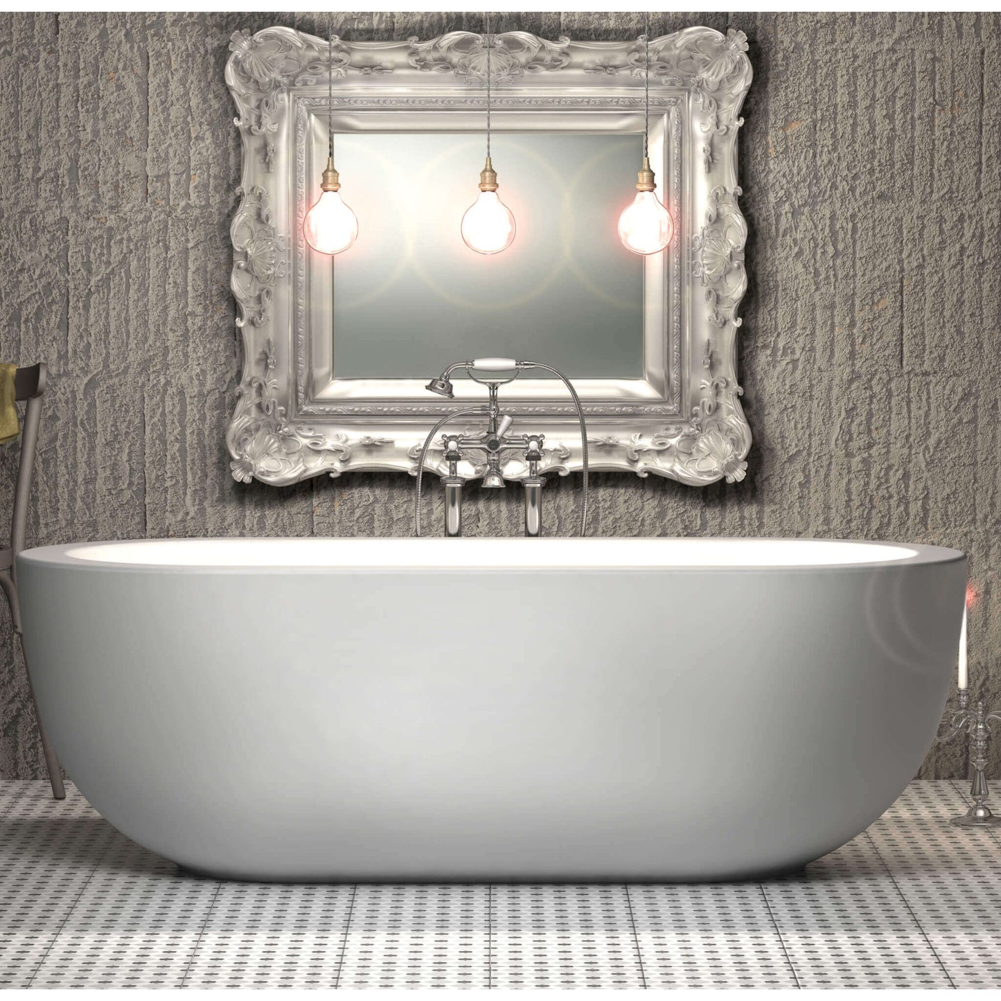 Charlotte Edwards Bathtubs Olympia - Gloss White