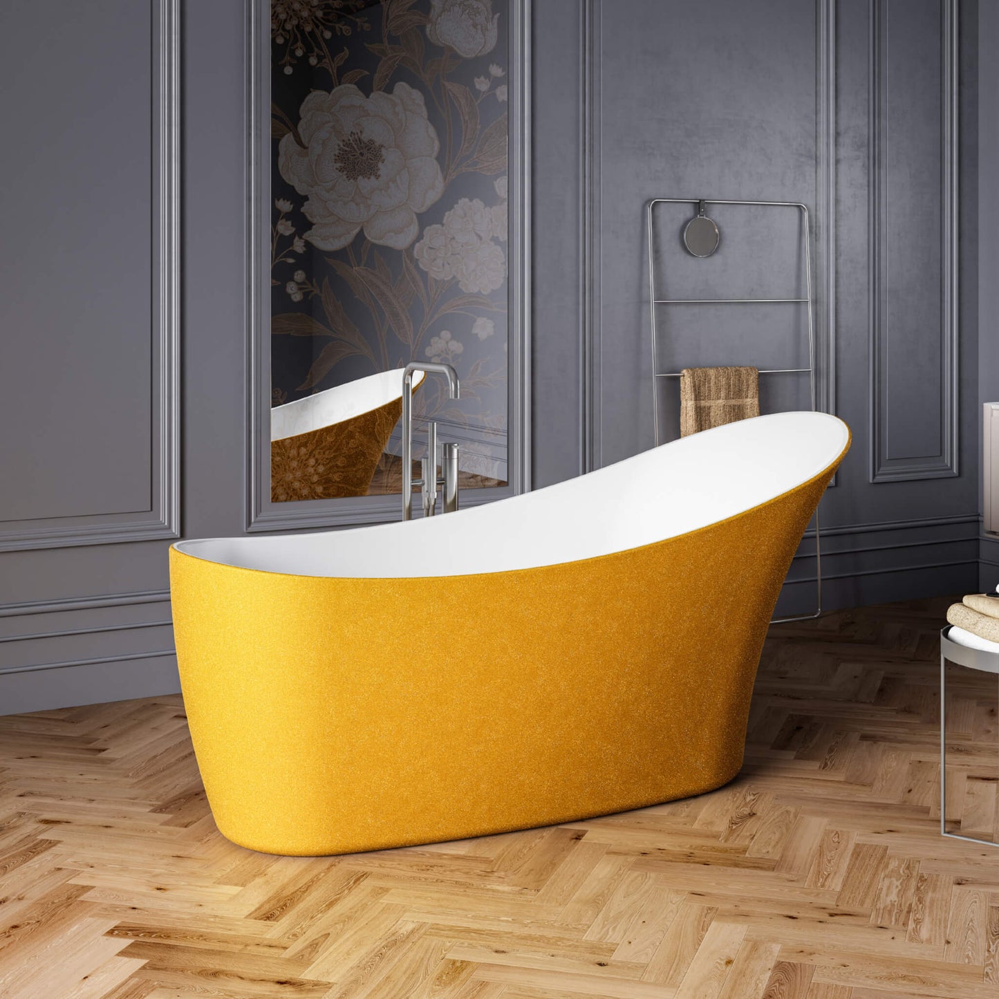 Charlotte Edwards Bathtubs Portobello - Sparkling Gold