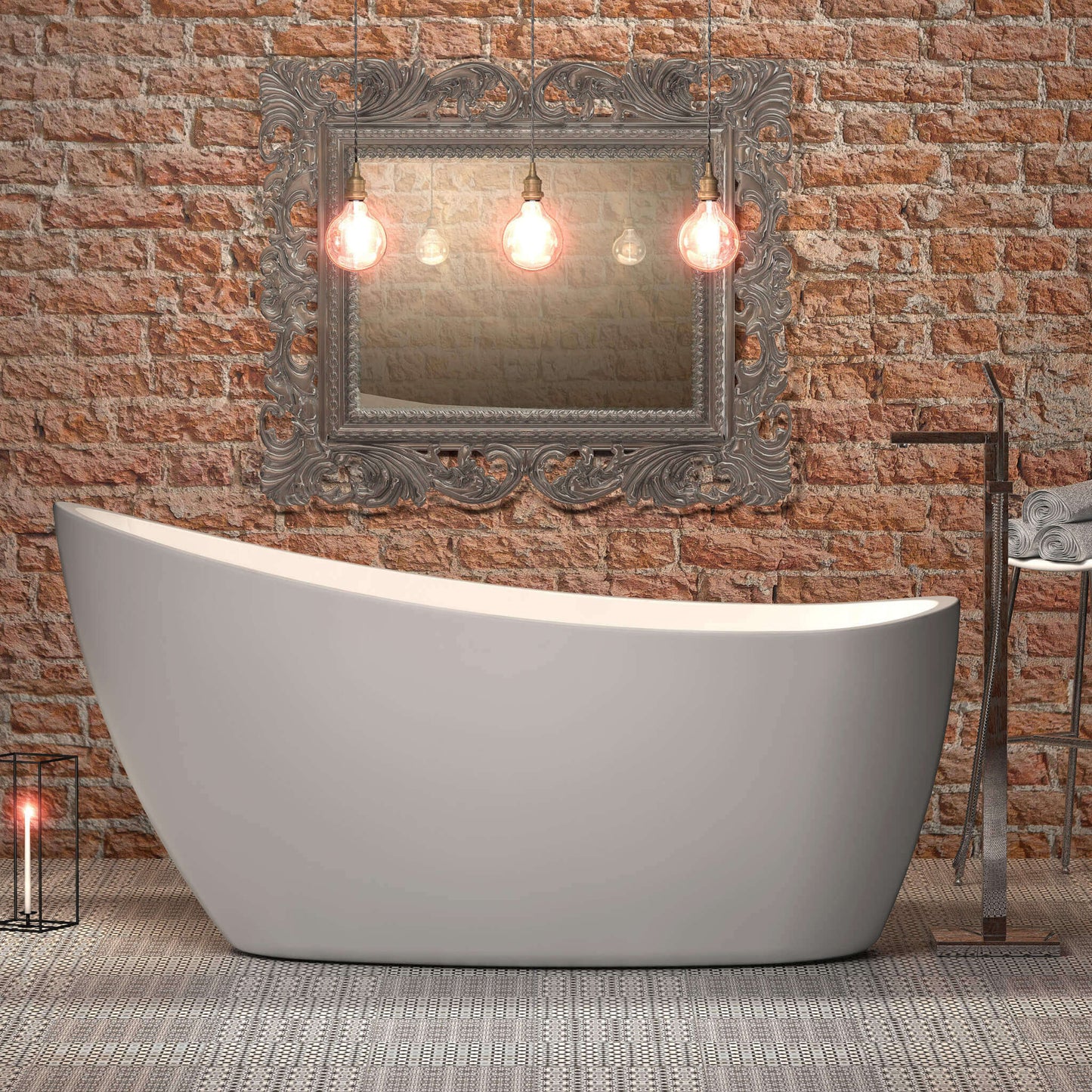 Charlotte Edwards Bathtubs Proteus - Gloss White