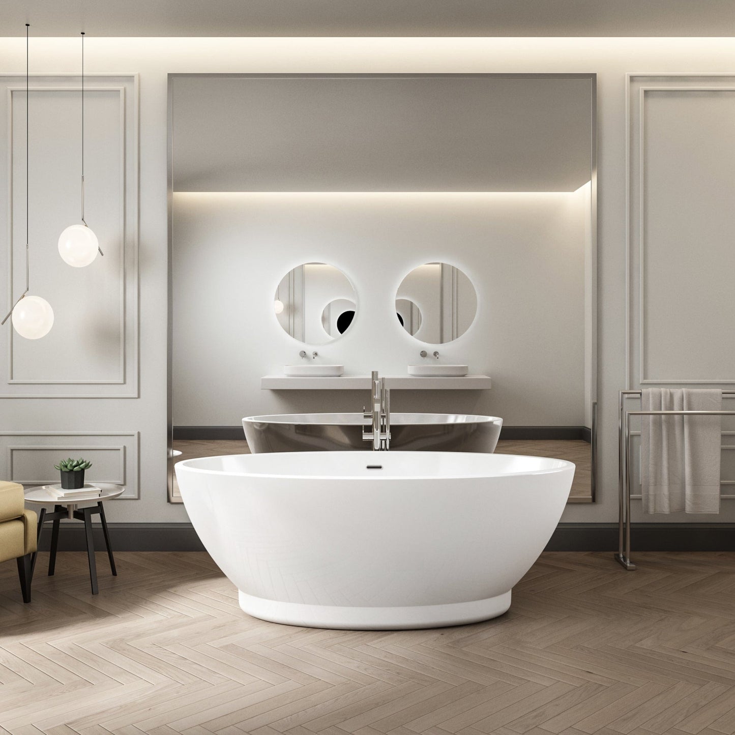 Charlotte Edwards Bathtubs White Shard - Gloss White