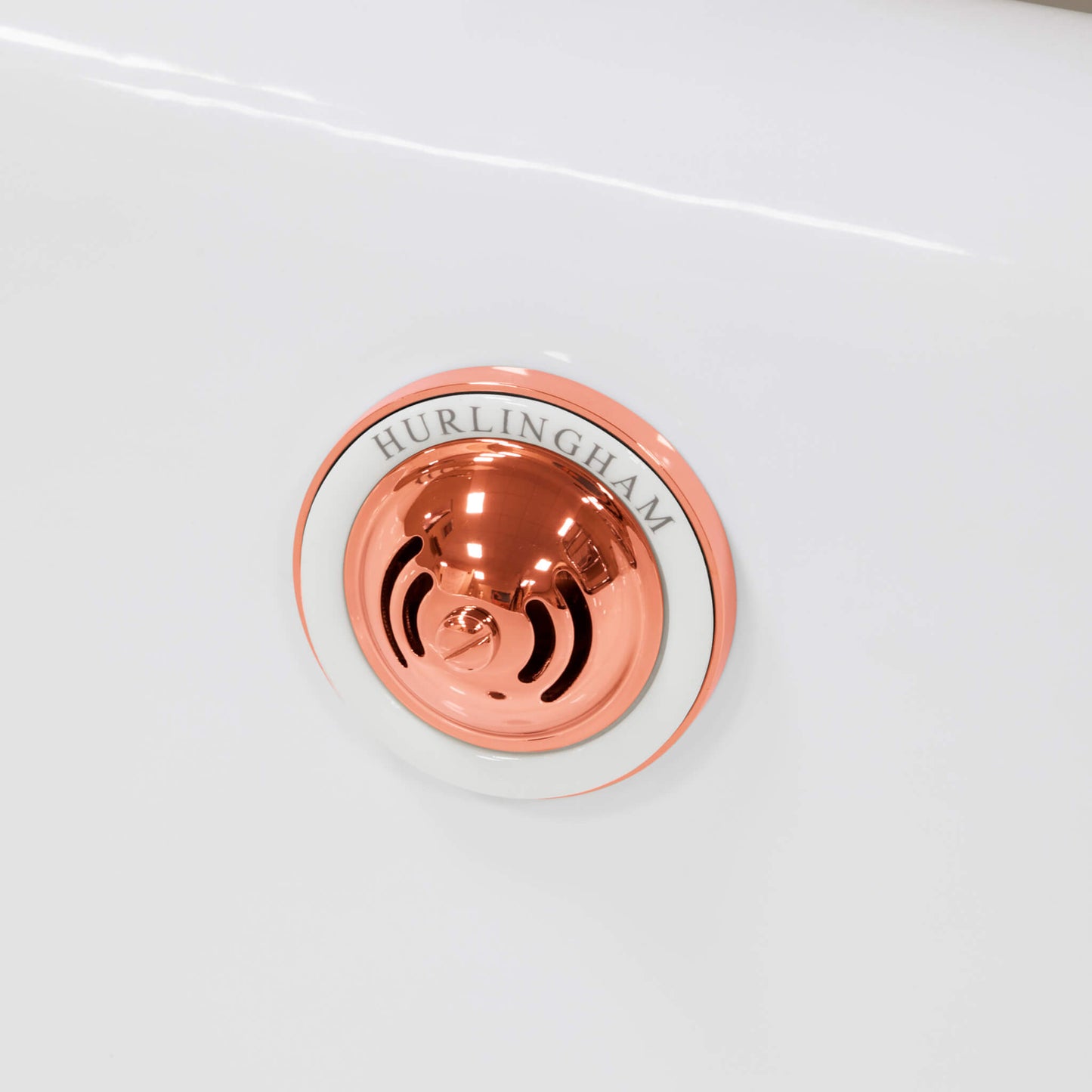 Hurlingham Bath Exposed Clicker Waste System