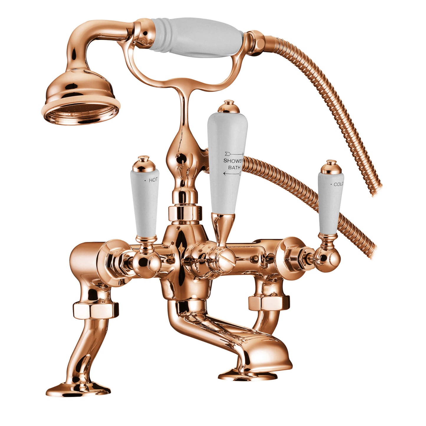 Hurlingham Bath Mixer with Shower Head