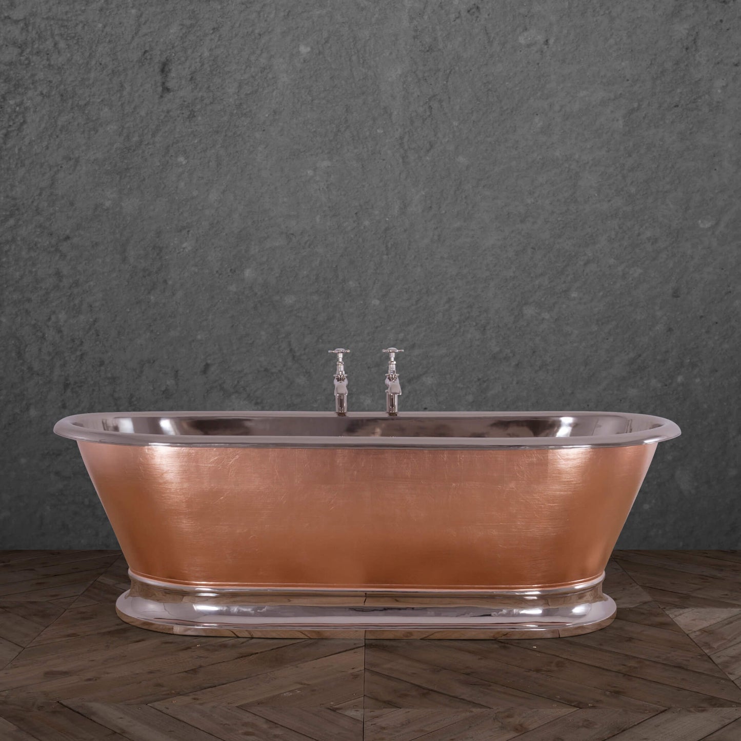 Hurlingham Bathtubs Copper Zille - Copper Leaf