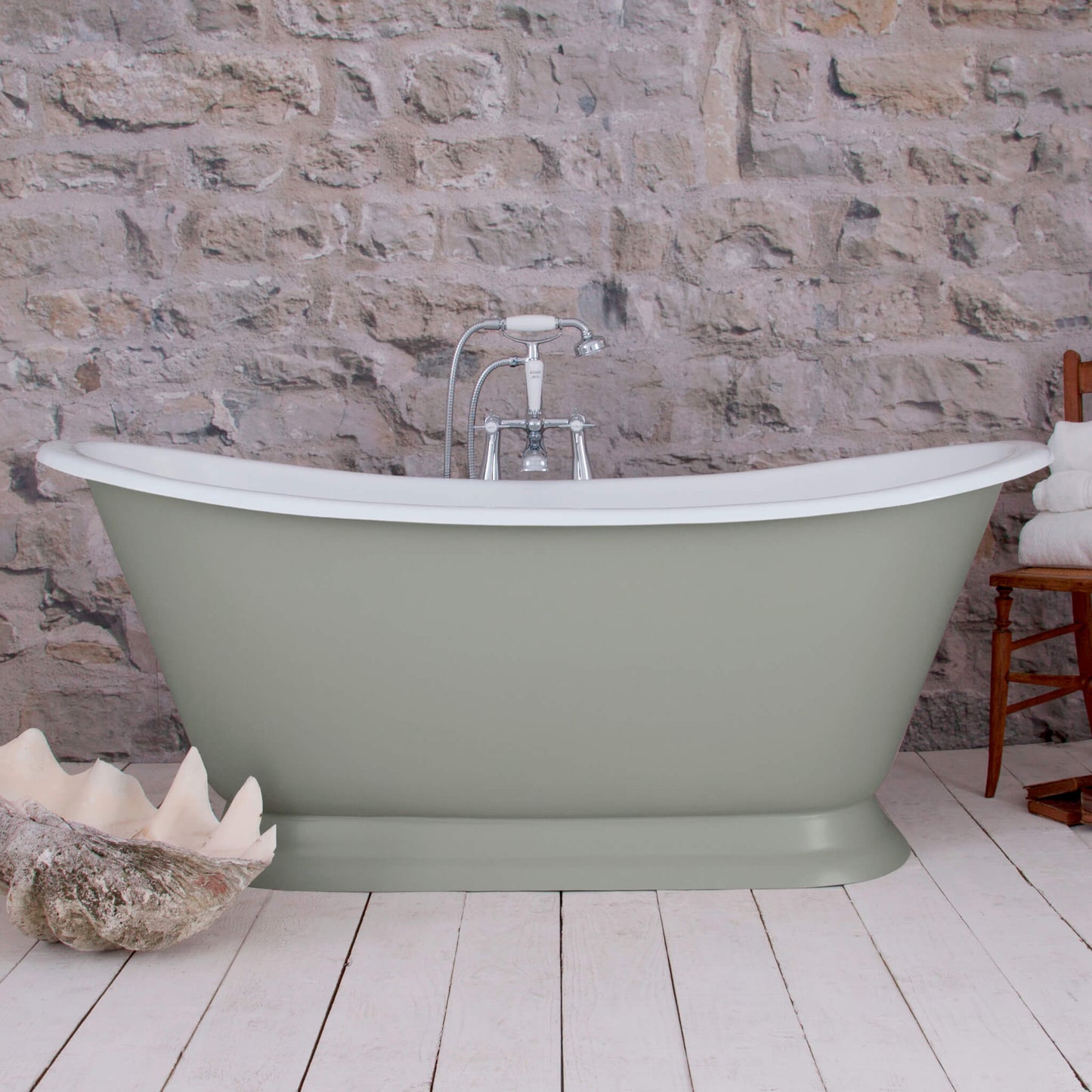 Hurlingham Bathtubs Grey Galleon - French Grey