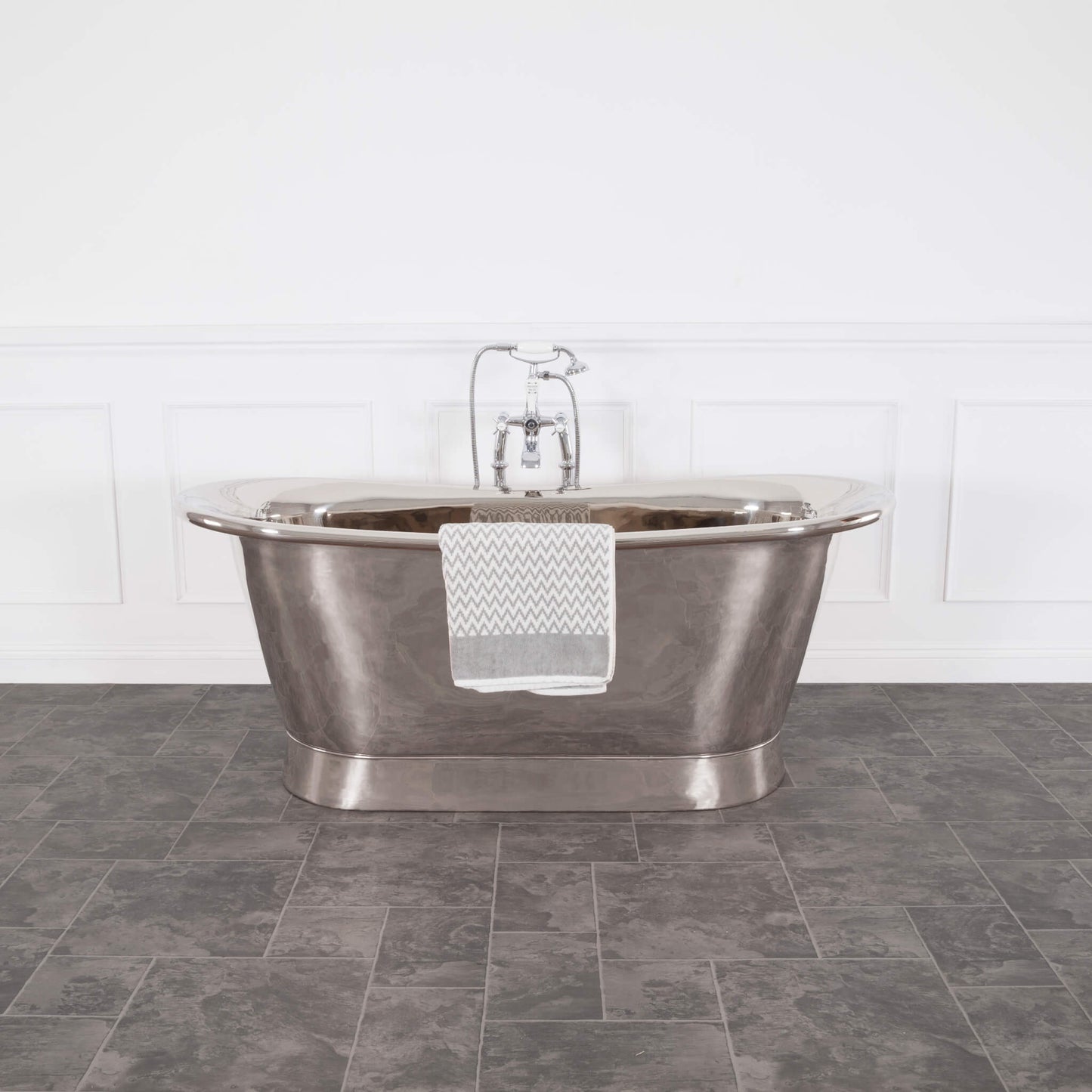 Hurlingham Bathtubs Nickel Allingham