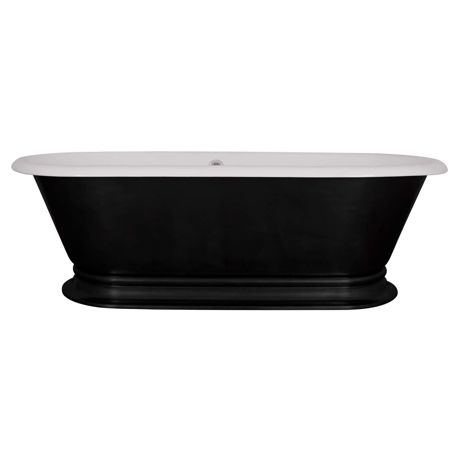 Hurlingham Bathtubs Shikara - Pitch Black