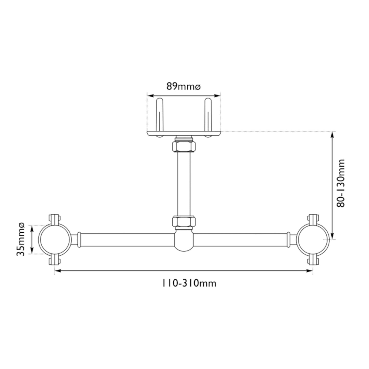 Hurlingham Stand Pipe Support Bracket
