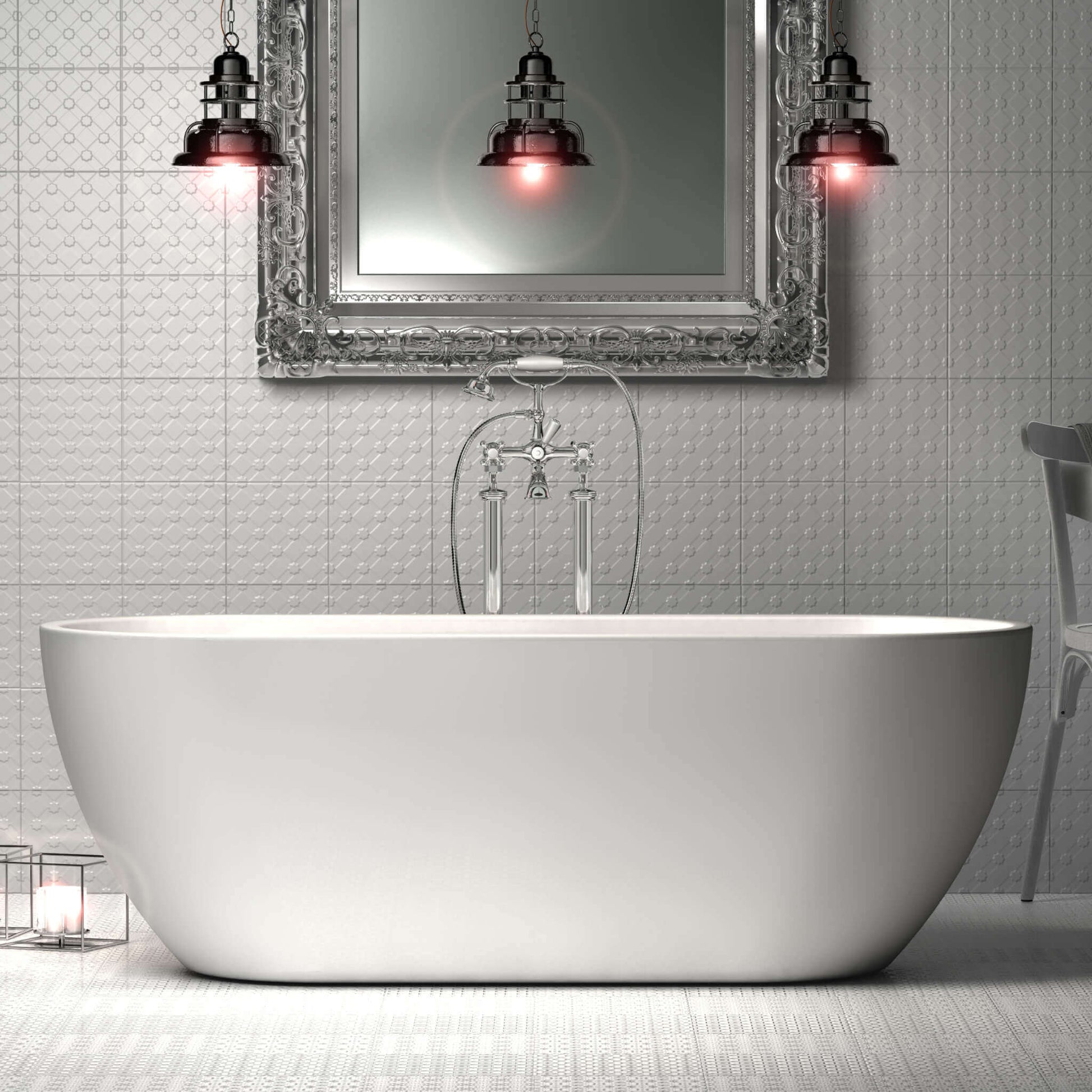 Charlotte Edwards Bathtubs Belgravia - Gloss White