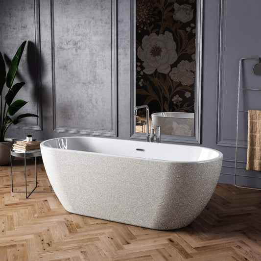 Charlotte Edwards Bathtubs Belgravia - Sparkling Silver