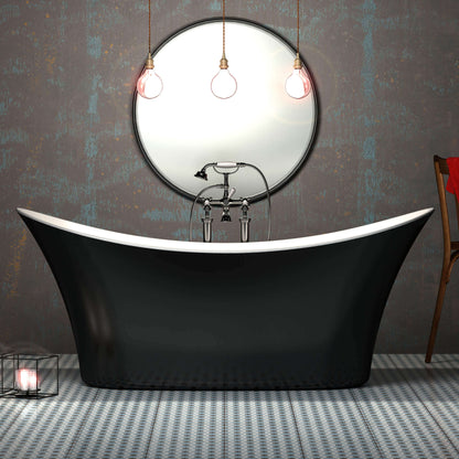 Charlotte Edwards Bathtubs Black Harrow - Gloss Black