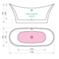 Charlotte Edwards Bathtubs Black Harrow - Gloss Black