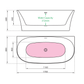Charlotte Edwards Bathtubs Custom colour Carme - Gloss White