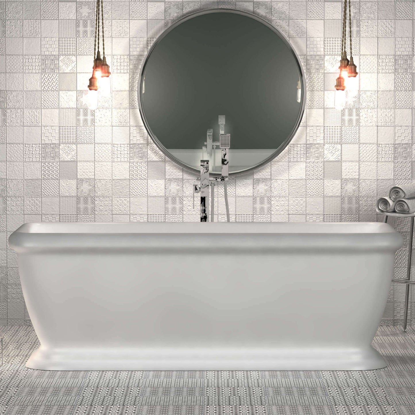 Charlotte Edwards Bathtubs Henley - Gloss White