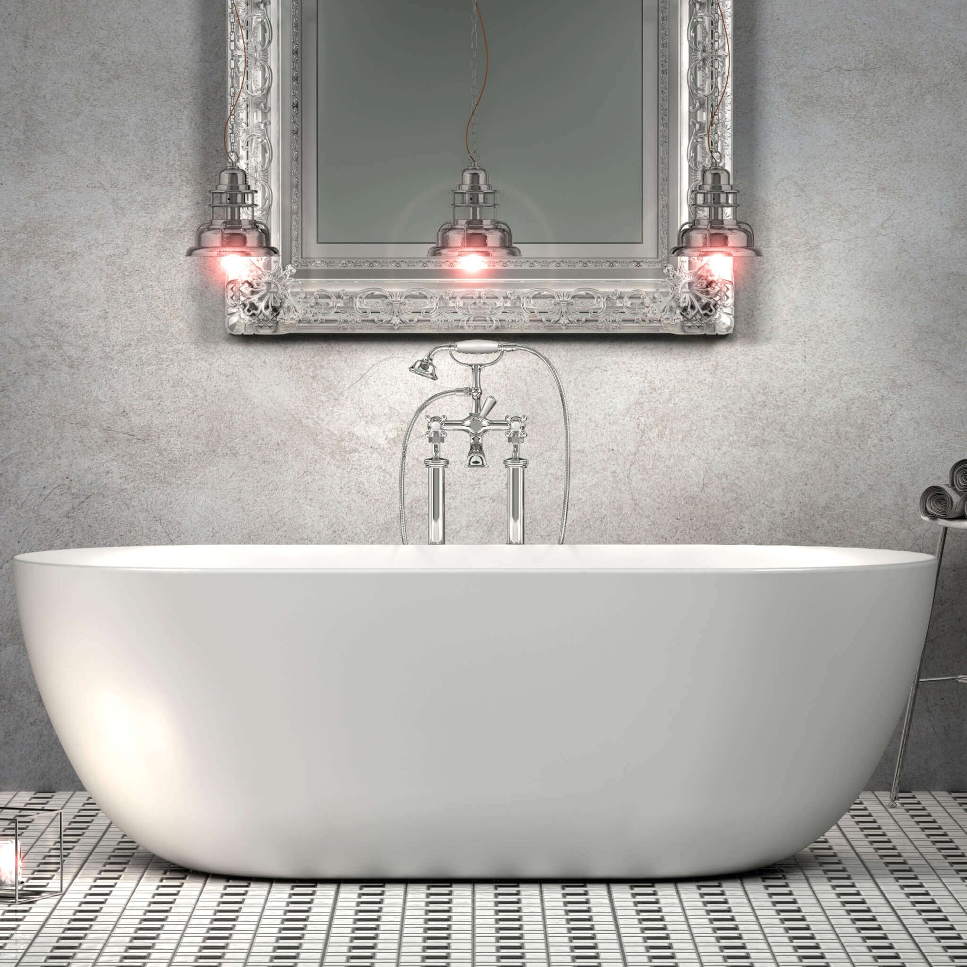 Charlotte Edwards Bathtubs Mayfair - Gloss White