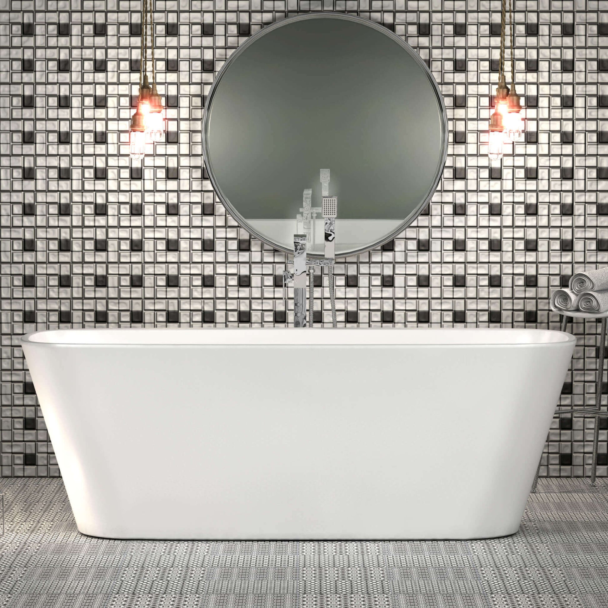 Charlotte Edwards Bathtubs Mimas - Gloss White