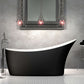 Charlotte Edwards Bathtubs Portobello - Matt Black