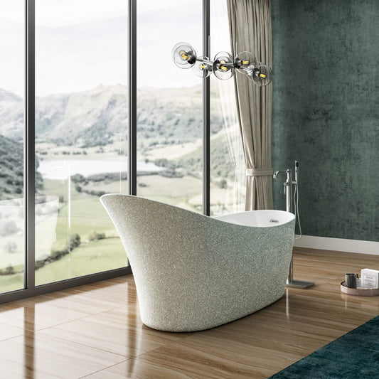 Charlotte Edwards Bathtubs Portobello - Sparkling Silver