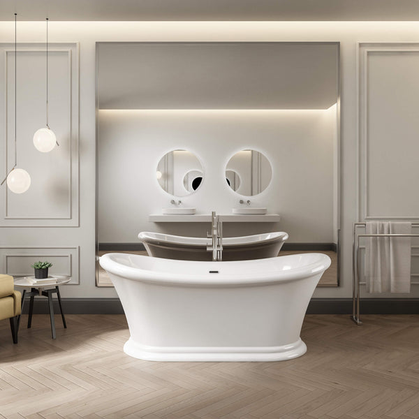 Charlotte Edwards Bathtubs Purley - Gloss White