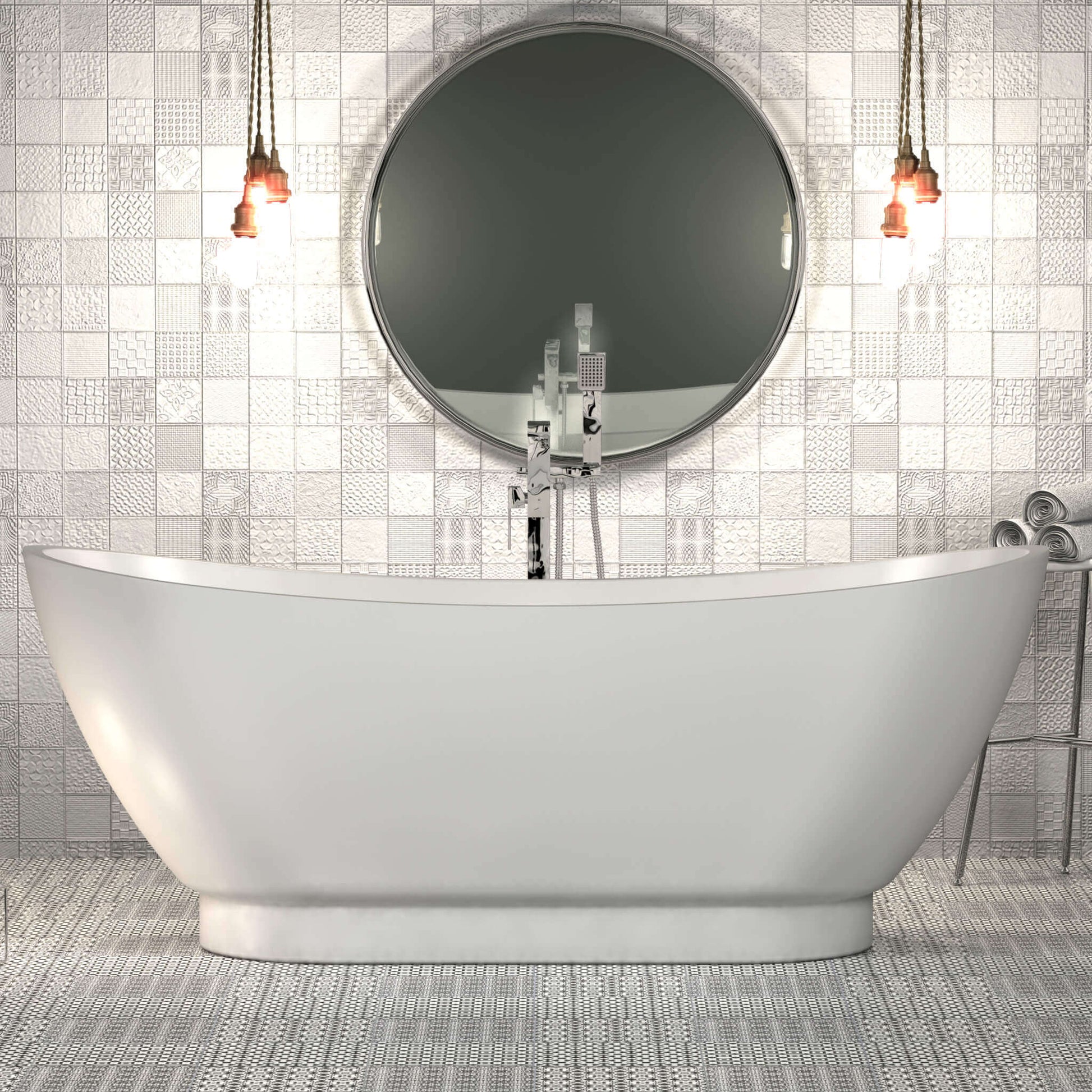Charlotte Edwards Bathtubs Richmond - Gloss White