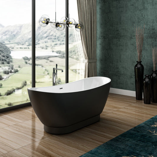 Charlotte Edwards Bathtubs Richmond - Matt Black