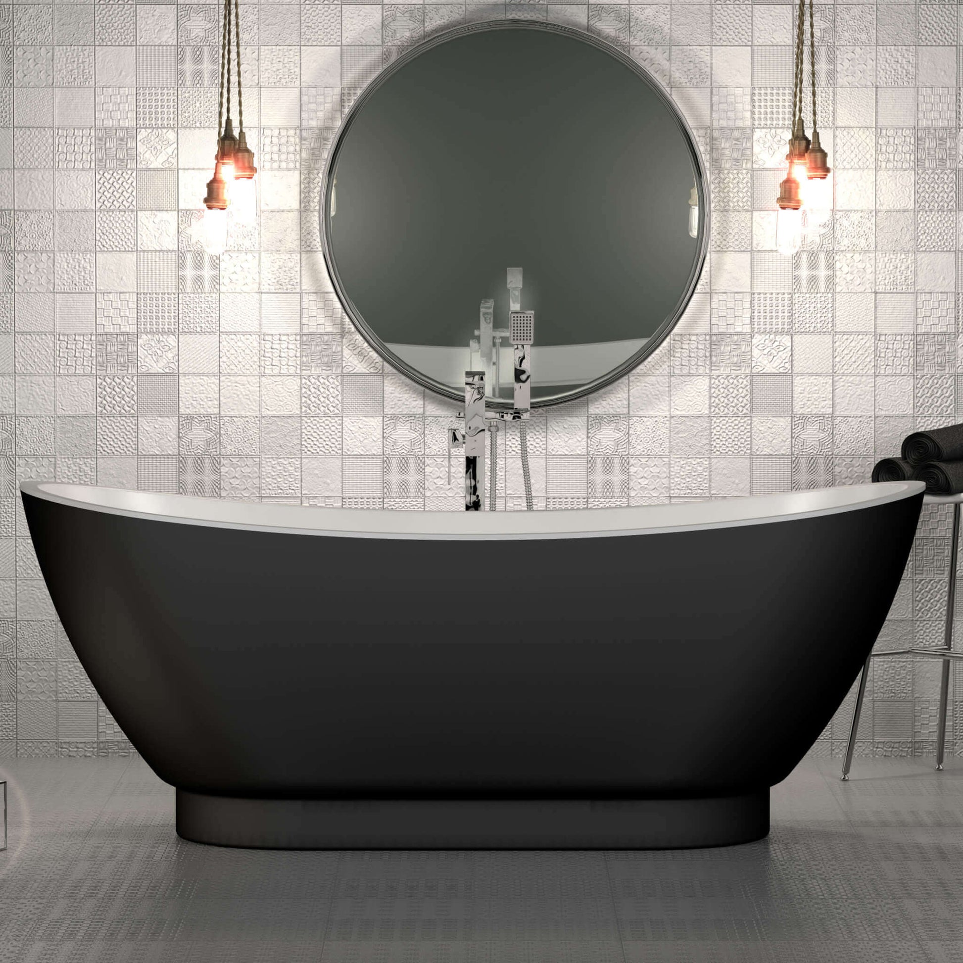 Charlotte Edwards Bathtubs Richmond - Matt Black
