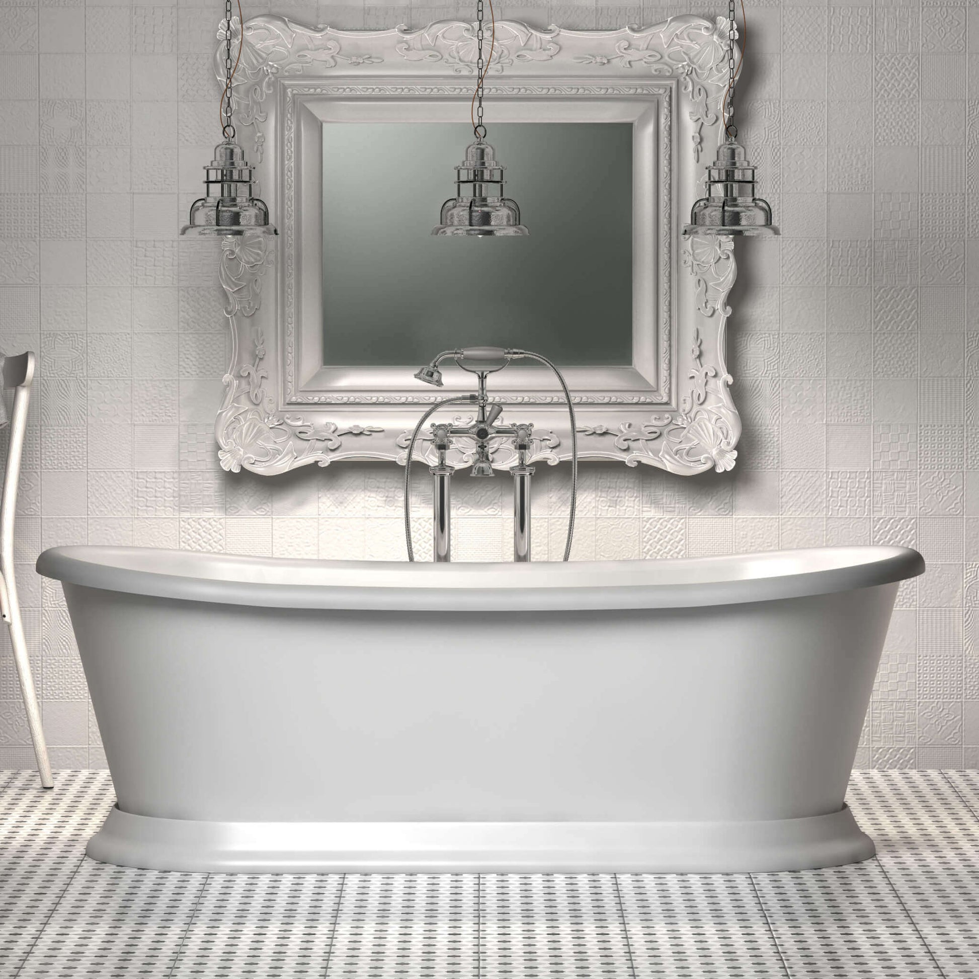 Charlotte Edwards Bathtubs Rosemary - Gloss White