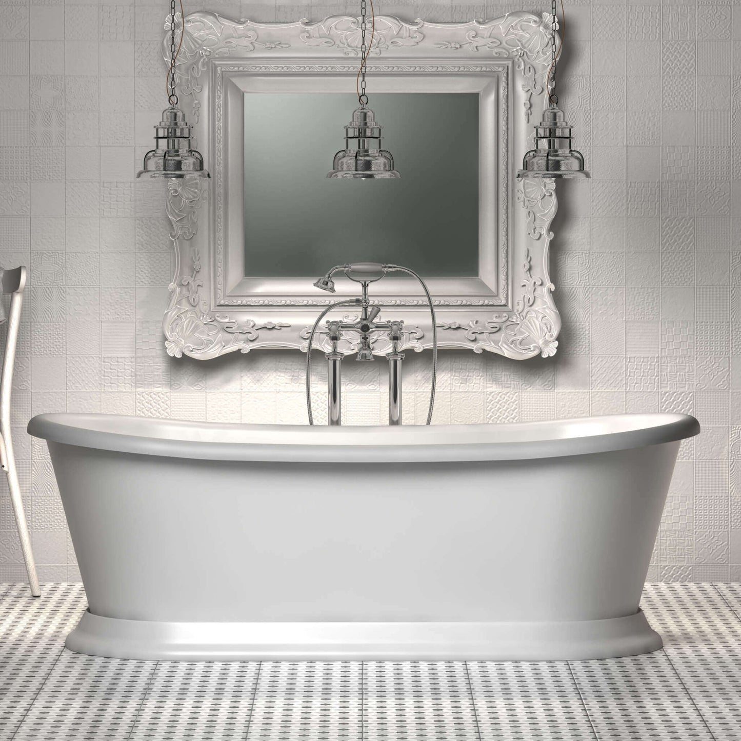 Charlotte Edwards Bathtubs Rosemary - Gloss White