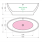 Charlotte Edwards Bathtubs Shard - Gloss White