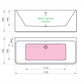 Charlotte Edwards Bathtubs Stratford - Gloss White