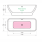 Charlotte Edwards Bathtubs Thebe - Gloss White