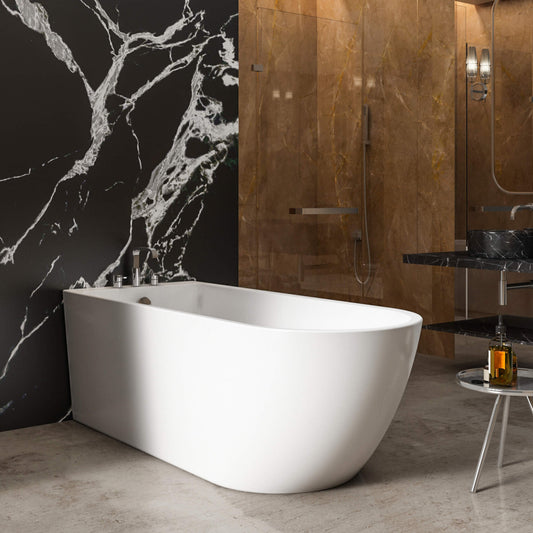 Charlotte Edwards Bathtubs White Belgravia SE- Gloss White